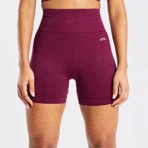 AYBL Balance V2 Seamless Shorts in Purple Wine. Size Large.